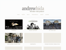 Tablet Screenshot of andrewhida.com